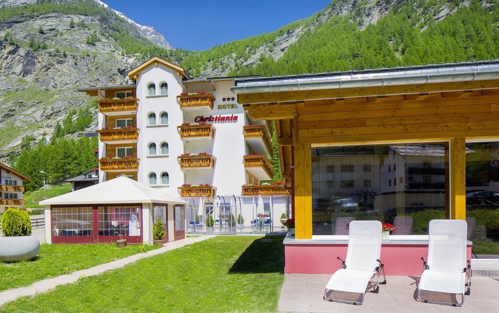 Wellness- Und Schneesporthotel Christiania Saas-Almagell Dış mekan fotoğraf